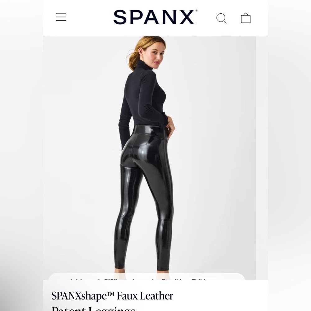Spanx Patent Leather *NWT*
